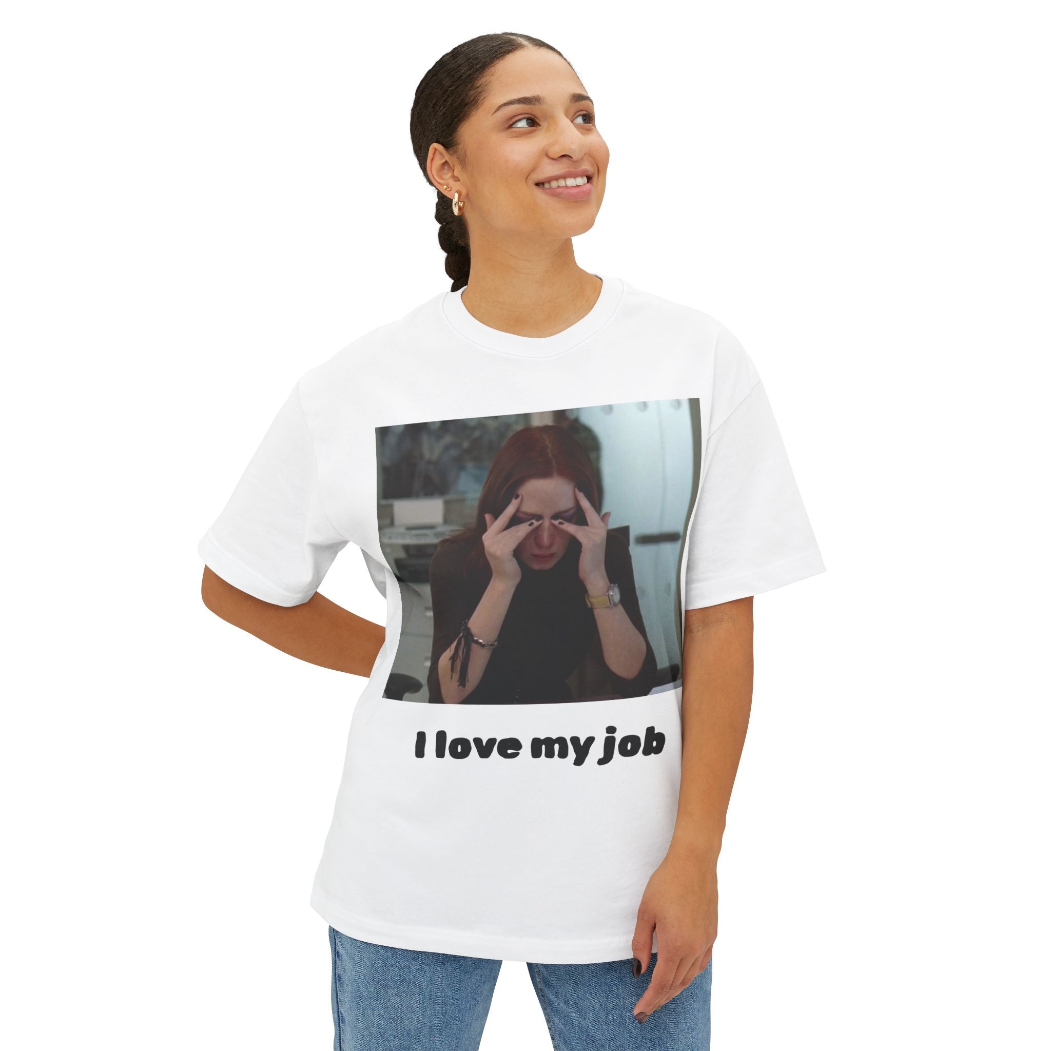 Unisex Oversized Boxy Tee